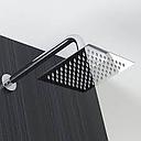 [PLOMERIA] UNIFER DUCHA CUADRADA CON TUBO- CROMADA 8" REF MG 020